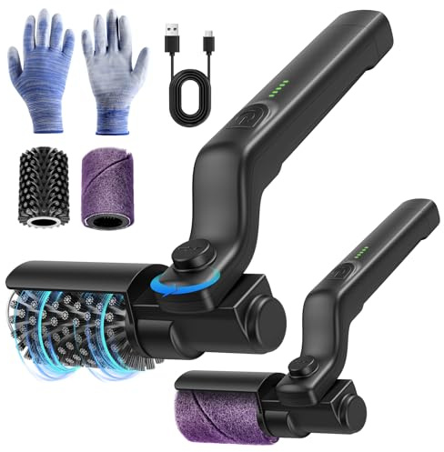 Electric Grill Brush Rechargeable, 3 Powerful Speed BBQ Grill Brush for Outdoor Grill, 180° Adjustable, Stainless Steel Rotary Brush Head, Automatic Grill Cleaning Brush for Camping Outdoor Grill