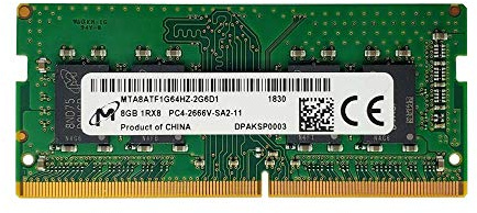 Micron 8GB DDR4 1Rx8 PC4-2666V-SA2 MTA8ATF1G64HZ-2G6D1 So-DIMM Laptop RAM Memory