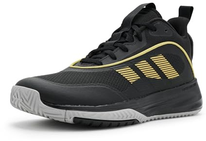 Adidas Men's Own The Game 3.0, Black/Gold Metallic/Solid Grey, 10.5