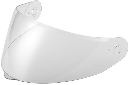 Woljay Moto Casque intégral du Visage modulaire Casque Moto intégrée Double visière pour Adultes Hommes Femmes cyclomoteur Dot ECER22-05 (One Size,Clear Lens)