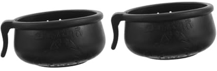 TOYANDONA 2 Juegos Tazas de Alimentación para Pollos y Gansos de Cuencos de Agua y Comida para Aves de Corral Fabricadas y Duradera Fáciles de Usar y Limpiar para Principiantes
