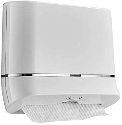 Portarrollos para papel higiénico Dispensador de papel toalla comercial con montado en la pared de la cerradura, toalla de mano dispensador, bisturí circular gratuito dispensador de Inicio Baño Cocina