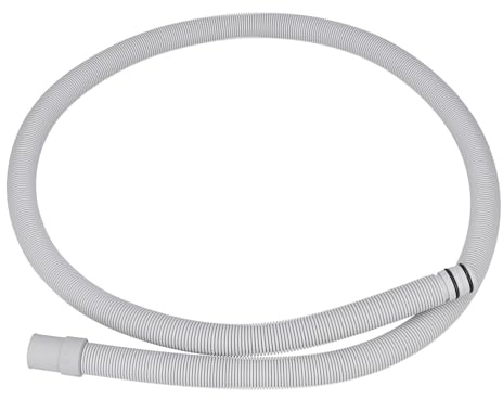 easyPART Kompatibel/Ersatz für BOSCH 00358306 Ablaufschlauch Abpumpschlauch Waschmaschinen Waschautomat 1,45m Siemens 358306 Endstück gerade/gerade Kunststoffendstück/19mm Durchmesser Maxx6 Maxx7