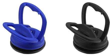 2 Stück Auto Dellen Dent Saugnapf Beulen Reparaturset Beulenzieher Auto Dellenzieher Saugnäpfe Aluminium Car Griff Lifter Dellen Entfernung Schwerlast Glas Heben Dellen Ausbeulen Auto