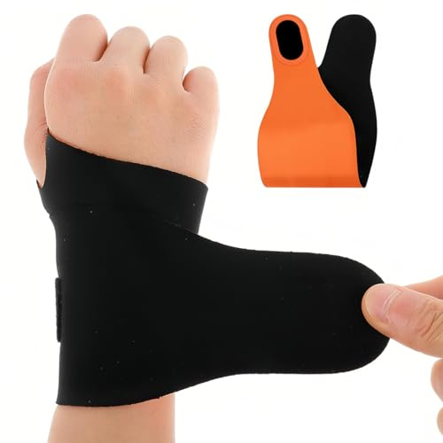 Bendaggi per polso, Guanti a Compressione, Tutore rizoartrosi per fitness e routine, supporto tutore pollice per polso, bodybuilding, allenamento con i pesi (1 paio)