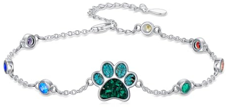 HUKKUN Bracciale in argento 925 flash/streghe/ancora braccialetto serpenti/shihtzu/barbagame/elefante gioielli regali donna