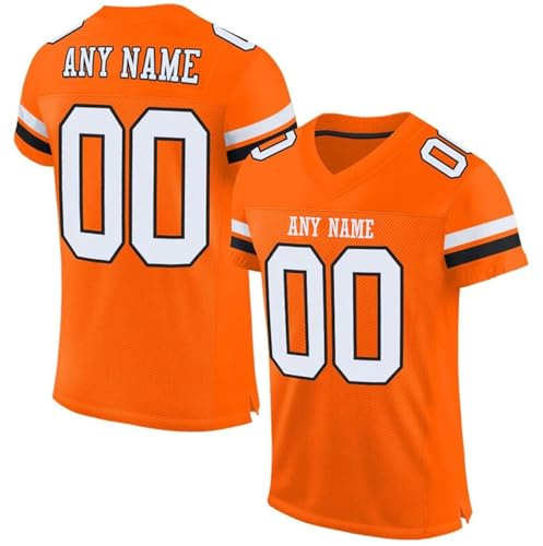 HGWOPGASD Maglie da Football Americano Personalizzate con Nome e Numero Maglietta Personalizzata per Adulti e Bambini A31