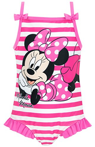 Disney Costume da Bagno Minnie | Costume Intero Ragazza | Costumi Piscina Bambina | 2-3 Anni