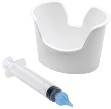 Acu-Life Earwax Removal Kit for Adults, Tri-Stream Syringe Tip for Ear Cleaning, Includes Removal Basin, Safe Care Tool for Wax Build-up, Gentle Ear Hygiene Solution