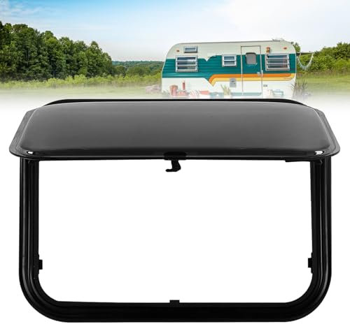 ELIKBH Lucernario per furgone convertito Finestra esterna per camping Finestra da tetto Tenda da sole Lucernario per roulotte per casa mobile Roulotte Van House e camping (Size : 500 * 300mm)