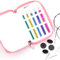 KnitPro Zing Starter Interchangeable Needle Set 5 (13cm) | 5 Sizes (3mm to 5mm)
