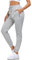Beuwltpa Jogginghose Damen Baumwolle Sporthose Lang mit Reißverschlusstaschen Elastischem Bund Freizeithose Sweathose mit Regular Passform für Fitness,Yoga,Lauf