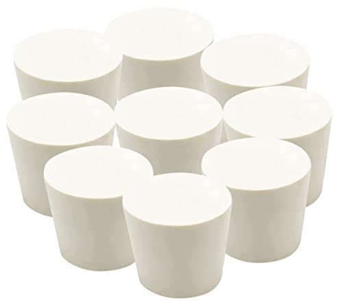 Garneck 9pcs Multi-function Rubber Stoppers Jug Seals for Home Brewing and Fermentation Replaceable Tube Stoppers for Household Use