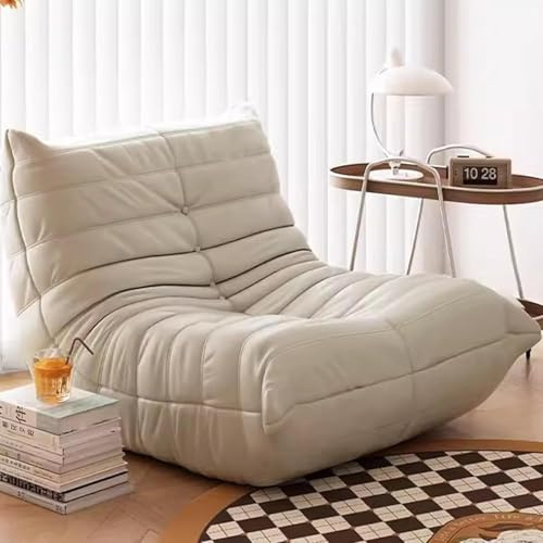 Fucxeoy Poltrona Da Camino Togo, Poltrone a Sacco Angolari, Comodo Divano Da Pavimento, Poltrona Ergonomica In Schiuma, Per Soggiorno, Camera Da Letto, Dormitorio, Salone, Ufficio.