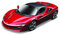 Burago B18-36053 18-36053 Spielzeug, rot