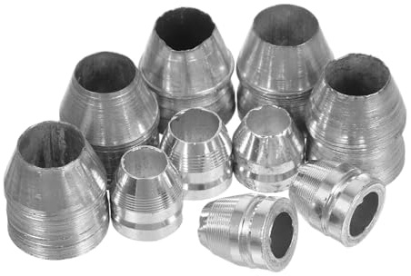 SHINEOFI 10pièces Manche De Marteau Et Hache Cales Métalliques pour Manches De Marteau Et Hache Accessoire pour Et Outil De Quincaillerie pour Réparation De Et