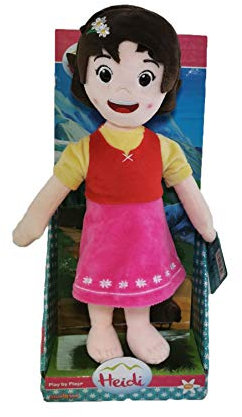 Play By Play Heidi - Plüsch Heidi und Freunde 30 cm mit Display - Qualität Super Soft