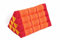 Handelsturm Dreieckskissen ca. 50x28 cm, mit Kapok Füllung, traditionelles Thai-Design (rot-orange)