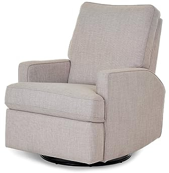 Obaby Madison Swivel Glider Recliner Chair (Oatmeal)