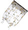 TOPPERFUN 1m Floral Roman Curtain Semi-sheer Window Shade Sling Tie Blinds for Living Room Balcony Bedroom Yellow Elegant Filter for Home Decor