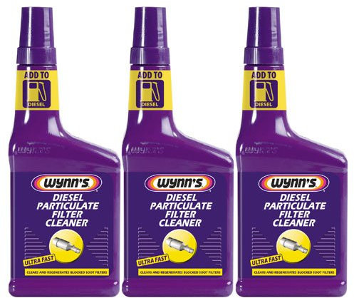 3 x Wynns Diesel Particulate Filter Cleaner 325ml