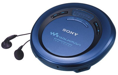 Sony D-EJ621 Personal CD Player (Blue)