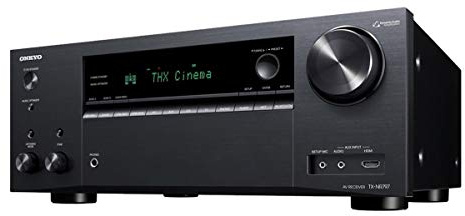 Onkyo TX-NR797 Smart AV 9.2 Channel Receiver with 4K Ultra HD | Dolby Atmos | AirPlay 2 | IMAX Enhanced (2019 Model),Black