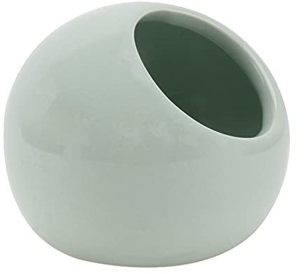 Hemobllo Hamsterversteck Keramik - Hamsterhaus aus Keramik Kleintierversteck Sommerkühlhamsterhaus Schlafhöhle Waschbar Kühlhamster Haustierkäfig Kühlhaus für Hamster