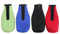 Quystetes 4 Pack Beer Bottle Insulator Sleeve Keep Drink Cold,Zip-Up Bottle Jackets,Beer Bottle Cooler Sleeves,Neoprene Cover