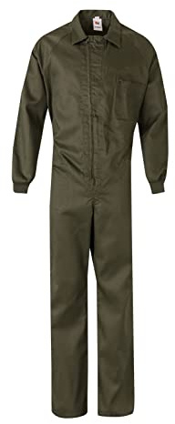 Velilla 214, Tuta Modello Italiano, Colore Verde Caccia, 65% poliestere 35% cotone, Taglia 48