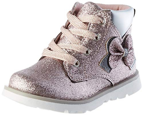 Chicco, Bottes Fille avec Fermeture Éclair Latérale et Lacets, Bottines Confortables, Flexibles et Respirants, Idéales pour l'Automne et l'Hiver, Chaussures Fille, Designed in Italy