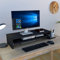 Henor Stand Monitor Riser Wooden Screen with Removable Tray 82 x 32 x 18 cm. Supports 50 kg.Graphite.