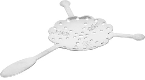 ABOOFAN cuchara de absenta cucharón goteros de absenta Cuchara de acero inoxidable cuchara de bar de absenta gotero de absenta cucharas de bar filtro de absenta acero inoxidable 304 Plata