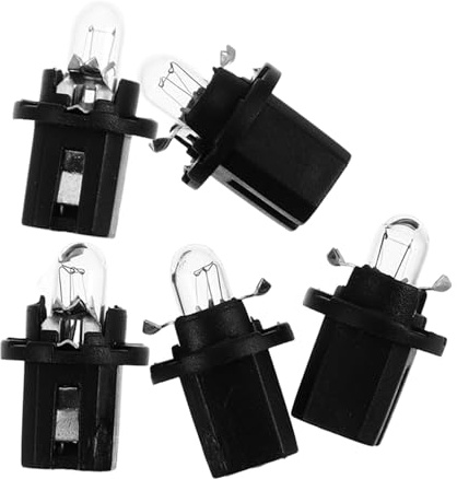MUSISALY Lot De 5 Ampoules LED Pour Tableau De Bord : T5 Haute Luminosité Pour Tableau De Bord De Voiture, Éclairage Intérieur De Tableau De Bord, Ampoules De 1,2 w