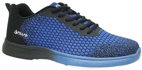 Pyramid Men's Path Lite Seamless Mesh Black/Royal Blue (Size 11)
