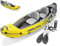 N/Z Kajak aufblasbar im Set für 2 Personen Kanu mit Paddel, Pumpe,PVC Aufblasbare Dingy Boot Kajak für Wassersport Fischen oder Spielen auf Seeflüsse-Laden Sie 400 kg, Größe 45,7 x 254 x 61 cm (cm)