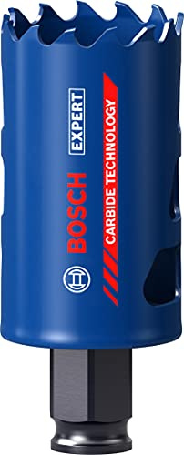 Bosch 1x EXPERT Tough Material hålsågar (för Trä med metall, Tegel, Ø 38 mm, Professional Tillbehör Borr/skruvdragare)