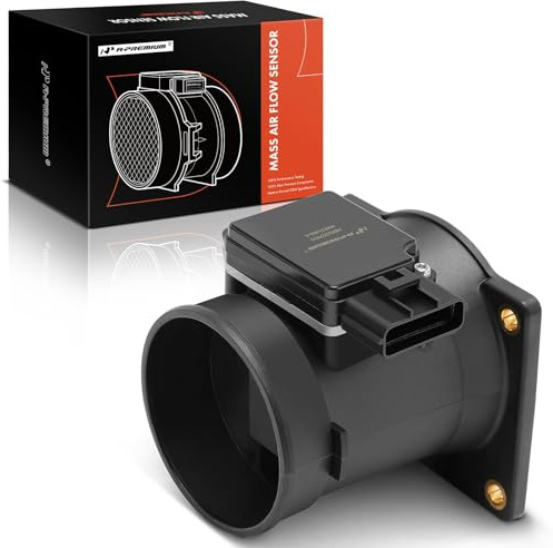 A-Premium Mass Air Flow Sensor Assembly [4 Pins] MAF Compatible with Ford F-150 Heritage, Taurus, Crown Victoria, Windstar, Contour & Lincoln Town Car & Mercury Sable, Cougar, Grand Marquis, Mystique