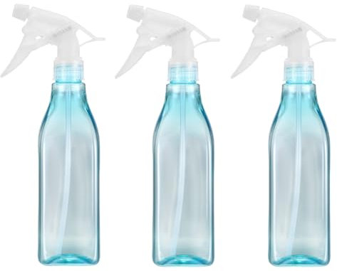 WUJIAQIU 3 Pcs 450ml Pulverisateur, Flacon Pulvérisateur Vide, Vaporisateur Vide Plante Eau, Flacon Spray Vide, Flacon Pompe Bouteilles en Plastique pour Fleurs, Jardin, Coiffure