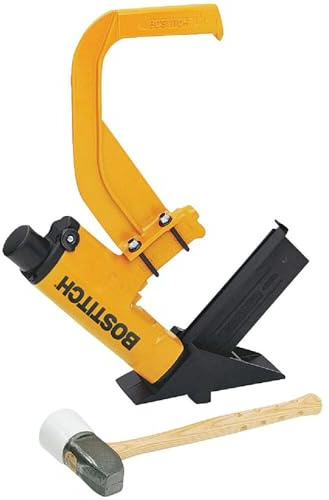 BOSTITCH Grapadora de pisos, neumática, 1-1/2 pulgadas a 2 pulgadas (MIIIFS)