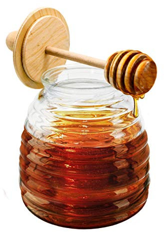 Nerthus FIH 348 Miel Bocal avec Dripper, Transparent