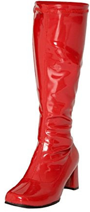 Gizelle Damen Gogo Kniehohe Stiefel, rot, 37 EU