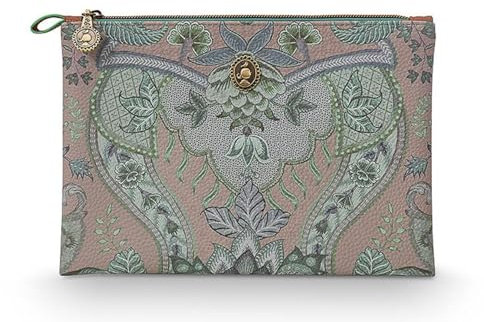 Pip Studio Cosmetic Flat Pouch M Kyoto Festival Green