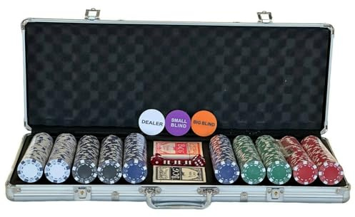 Pegasi Pokerkoffer - Mehrfarbig - Pokerset