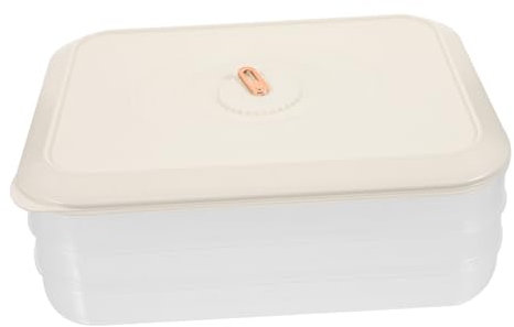 ULTECHNOVO Versiegelte Hülle Für Knödel Lebensmittelkonservierungsbox Wiederverwendbare Knödelbox Für Kühlschrank-aufbewahrungsbehälter