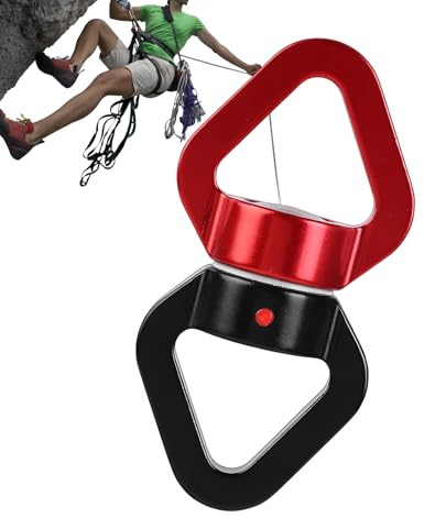 Hozaenwa Mosquetones De Escalada, Mosquetón De Alpinismo 30kN, Equipo Cuerda para Mochila Camping Gimnasio Al Aire Libre