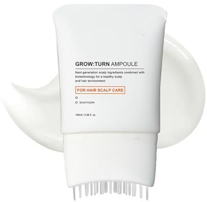 Sérum para el crecimiento del cabello con cepillo capilar incorporado, cuidado suave del cuero cabelludo, revitaliza y espesa el cabello, nutre el cuero cabelludo para mujeres y hombres.,1PCS