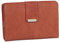 Ledershop24 RFID Damen Leder Geldbörse Portemonnaie Geldbeutel - Geschenkset + exklusiven Schlüsselanhänger - Farbe Chianti-Rust