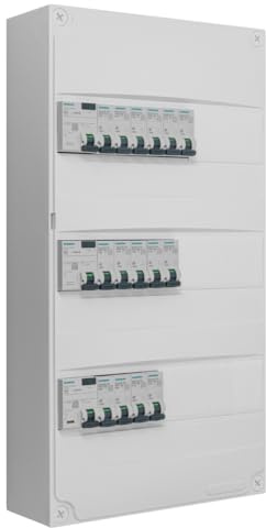 Siemens - Tableau 3 Rangées Pré-Équipé 3 Inter. Diff. 40A