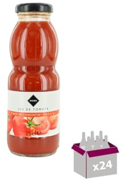 24x25cL - Pur jus de tomate RIOBA - 6L